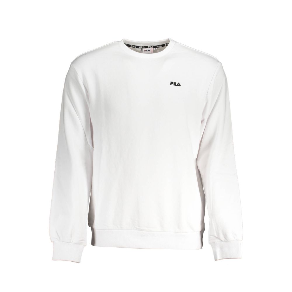 Pull en coton blanc Fila