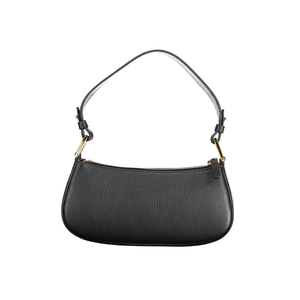 Sac à main en cuir noir Coccinelle