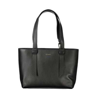Sac à main en cuir noir Coccinelle