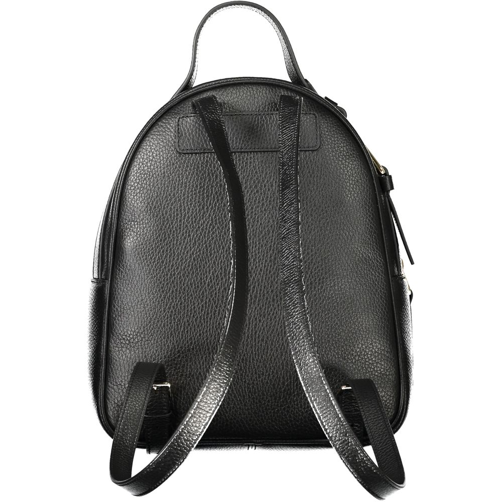Sac à dos en cuir noir Coccinelle