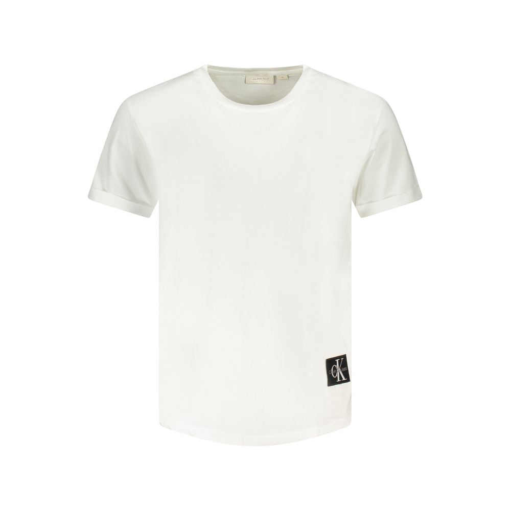 T-shirt homme en coton blanc Calvin Klein