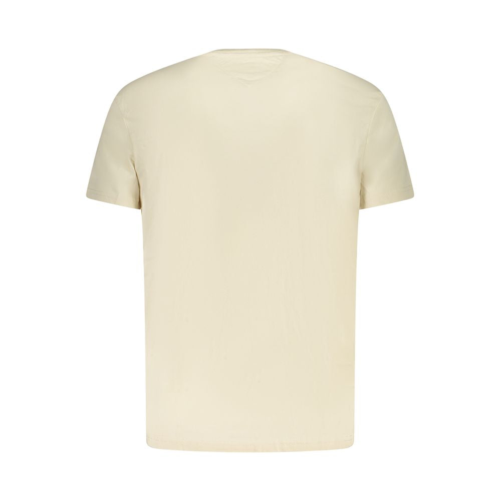 T-shirt homme en coton beige Tommy Hilfiger