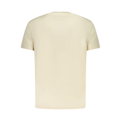 T-shirt homme en coton beige Tommy Hilfiger