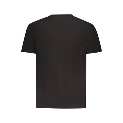 T-shirt noir en coton Tommy Hilfiger pour homme