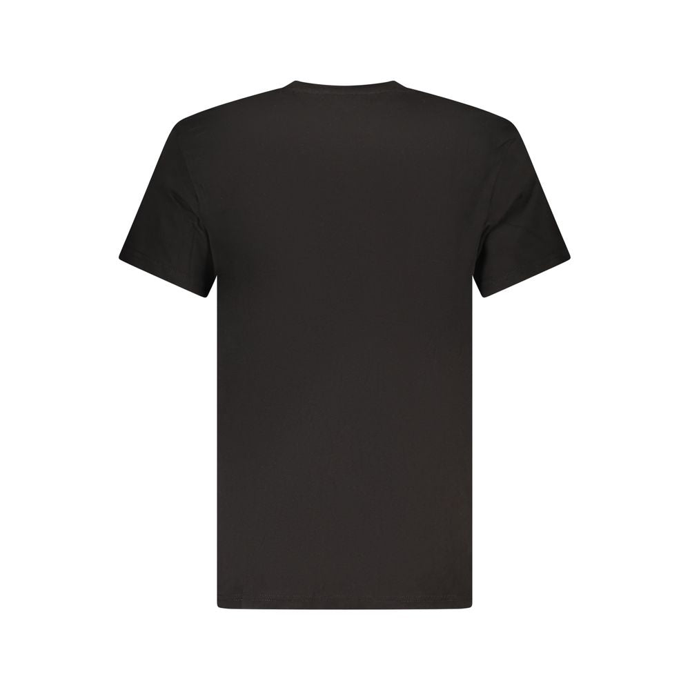 T-shirt noir en coton Tommy Hilfiger pour homme
