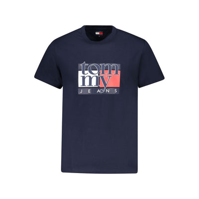 T-shirt homme en coton bleu Tommy Hilfiger