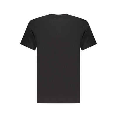 T-shirt noir en coton Tommy Hilfiger pour homme