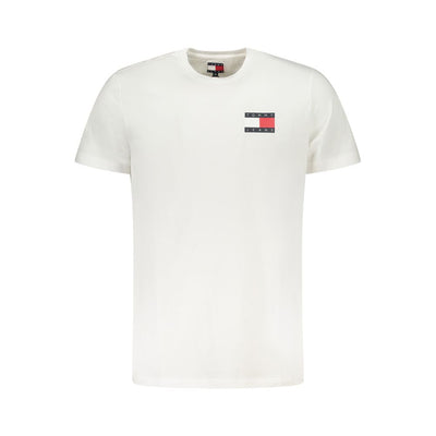T-shirt homme en coton blanc Tommy Hilfiger