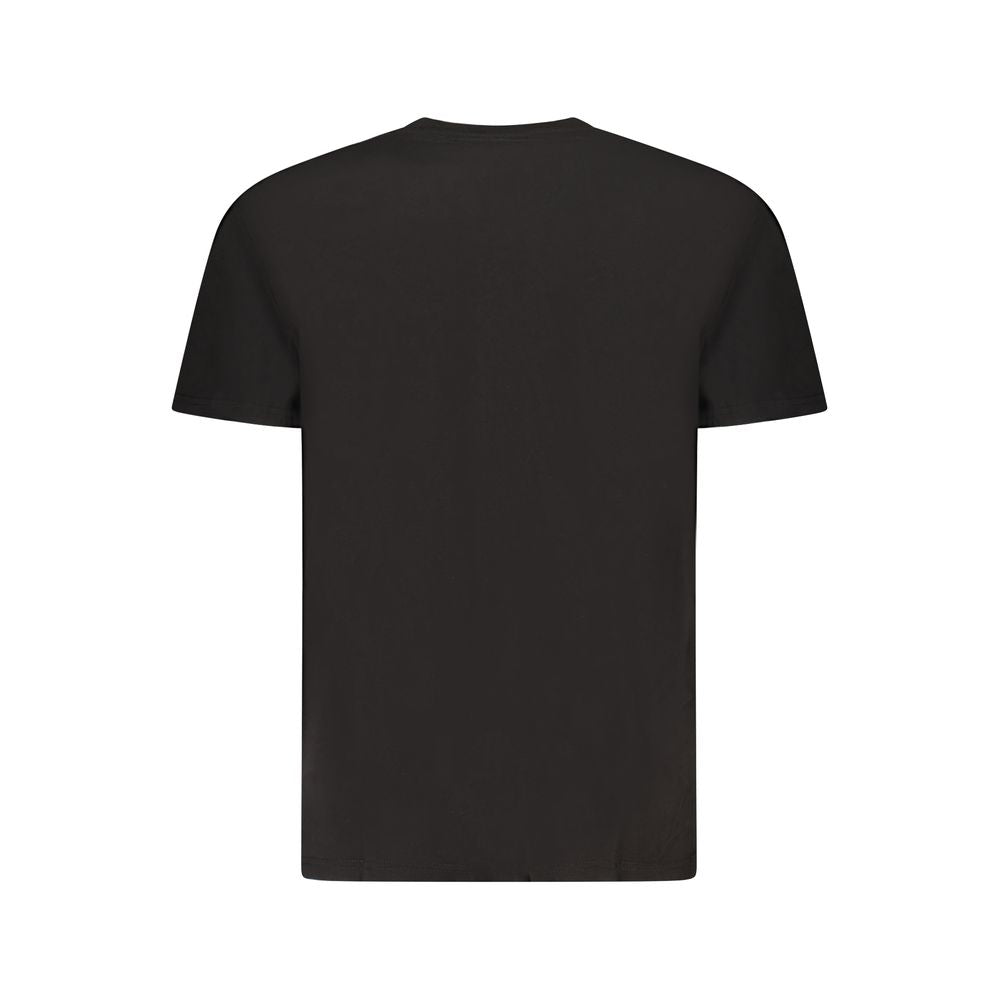 T-shirt noir en coton Tommy Hilfiger pour homme