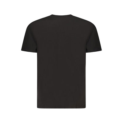 T-shirt noir en coton Tommy Hilfiger pour homme