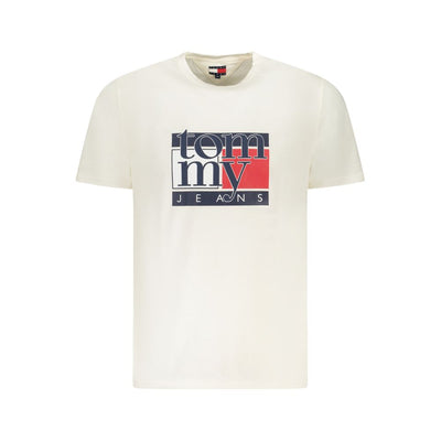 T-shirt homme en coton blanc Tommy Hilfiger