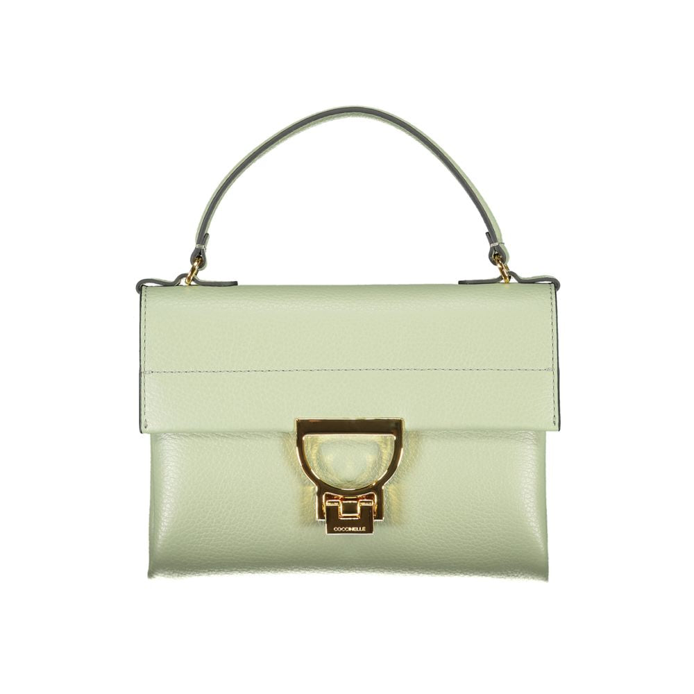 Sac à main Coccinelle en cuir vert pour femme