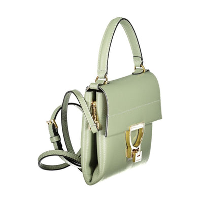 Sac à main Coccinelle en cuir vert pour femme