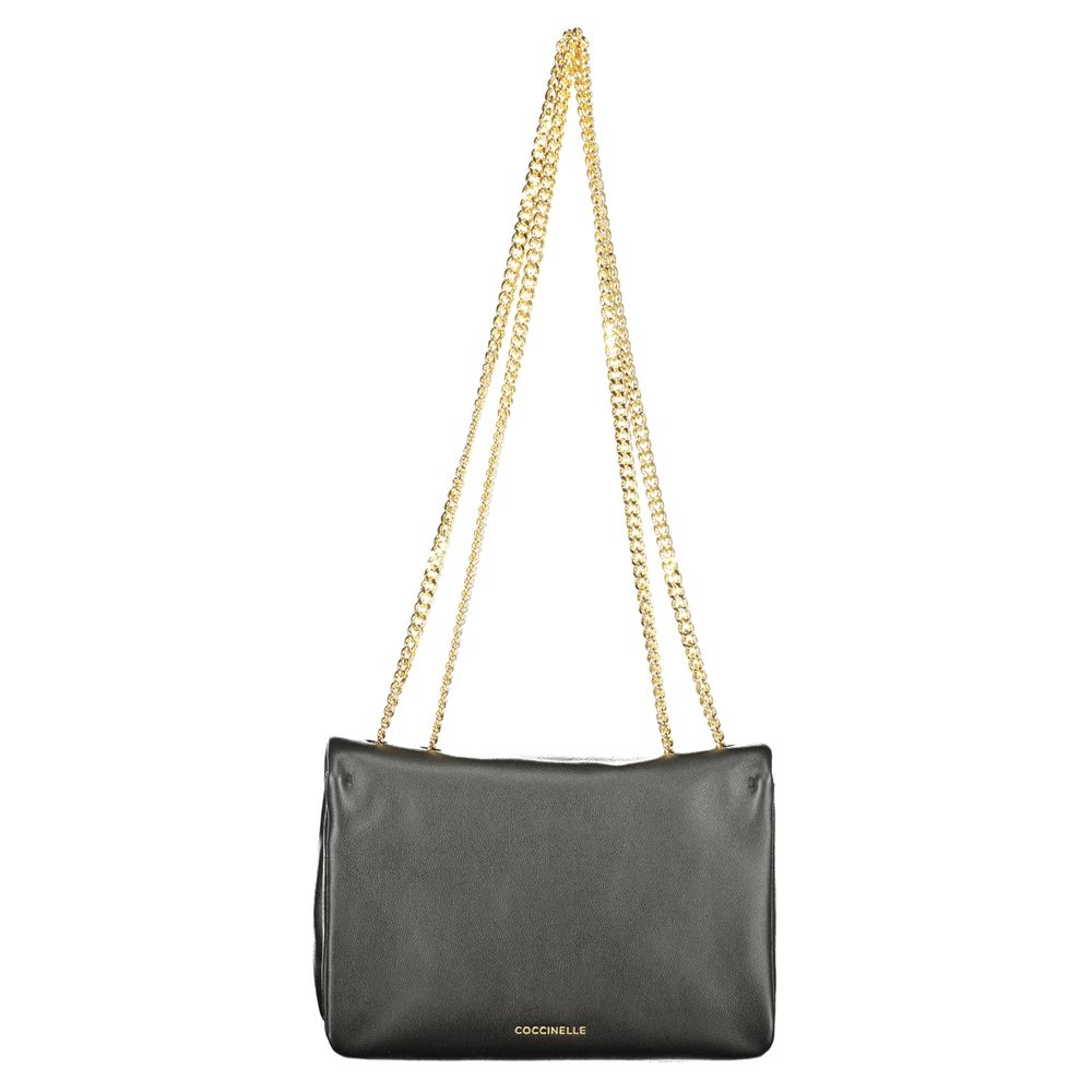 Sac à main Coccinelle en cuir noir pour femme