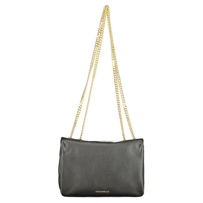 Sac à main Coccinelle en cuir noir pour femme