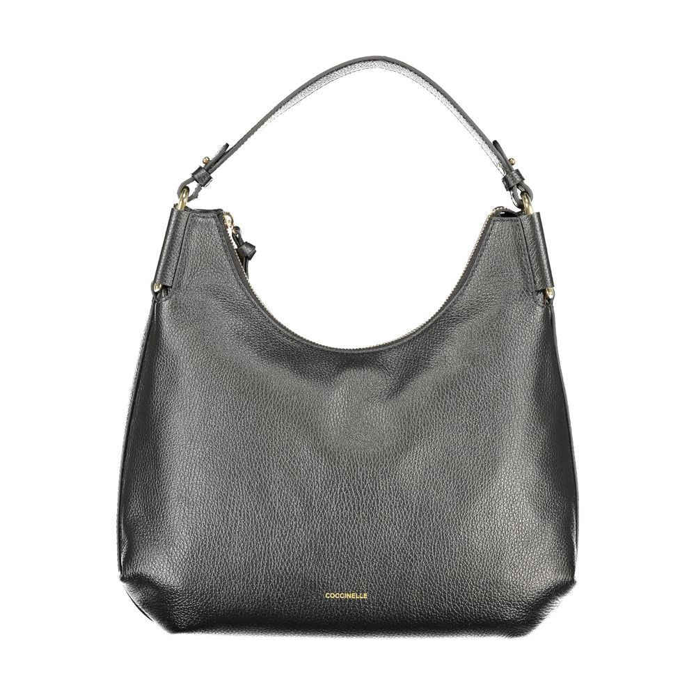 Sac à main Coccinelle en cuir noir pour femme