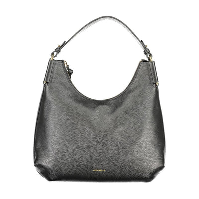 Sac à main Coccinelle en cuir noir pour femme
