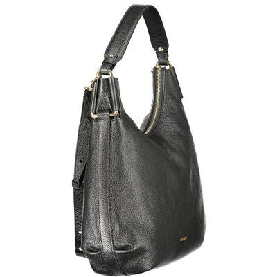 Sac à main Coccinelle en cuir noir pour femme