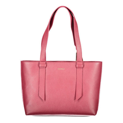 Sac à main Coccinelle en cuir violet pour femme
