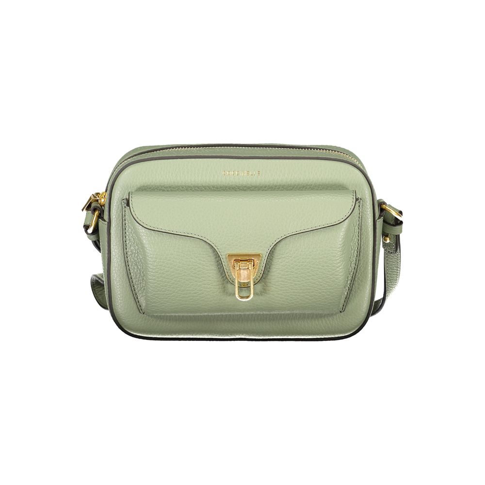 Sac à main Coccinelle en cuir vert pour femme