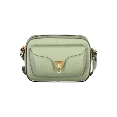 Sac à main Coccinelle en cuir vert pour femme