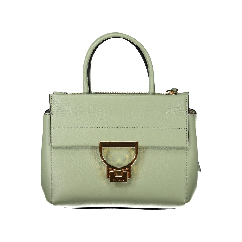 Sac à main Coccinelle en cuir vert pour femme