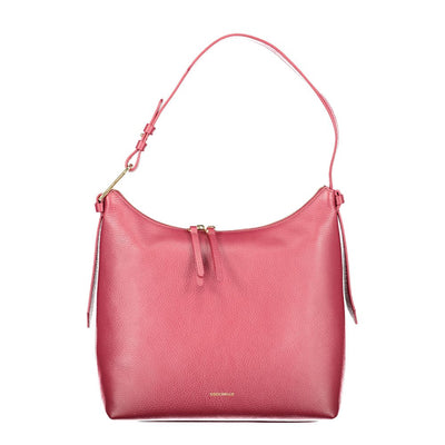 Sac à main Coccinelle en cuir violet pour femme