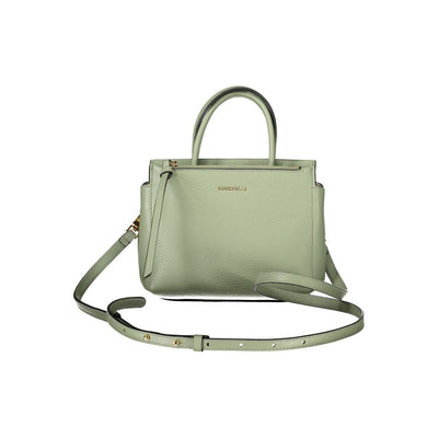 Sac à main Coccinelle en cuir vert pour femme