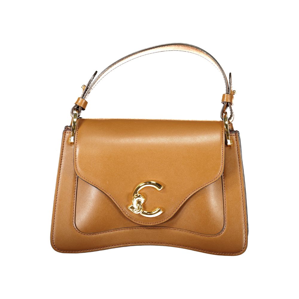 Sac à main Coccinelle en cuir marron pour femme