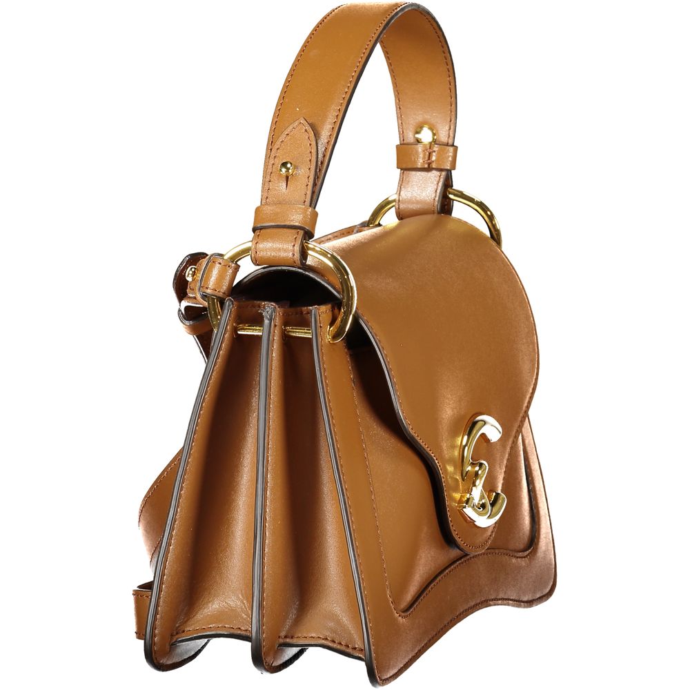 Sac à main Coccinelle en cuir marron pour femme