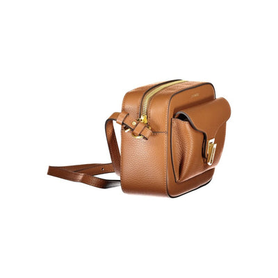 Sac à main Coccinelle en cuir marron pour femme