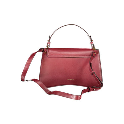 Sac à main Coccinelle en cuir violet pour femme