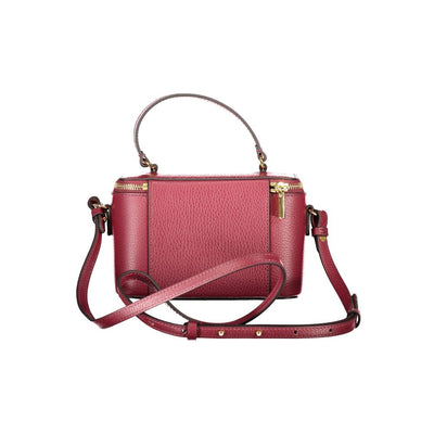 Coccinelle Paarse Leren Dames Handtas