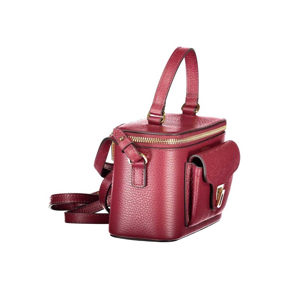 Coccinelle Paarse Leren Dames Handtas