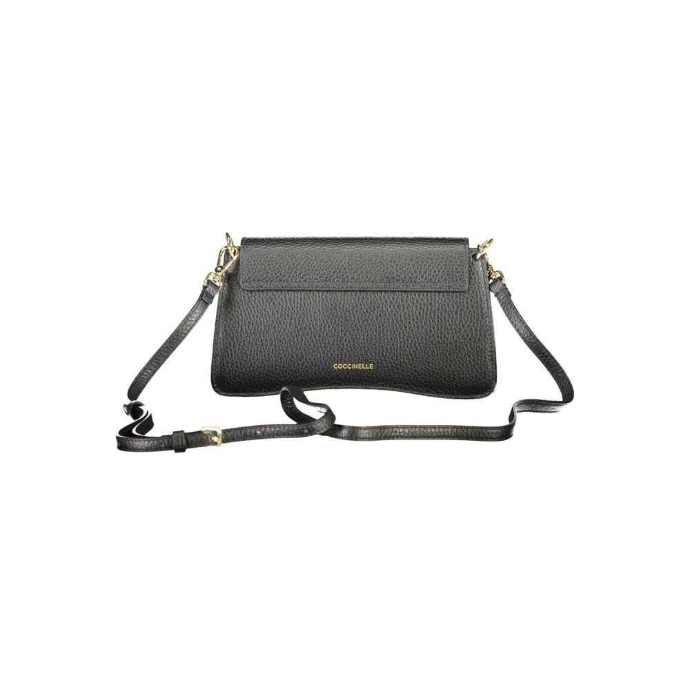 Sac à main Coccinelle en cuir noir pour femme