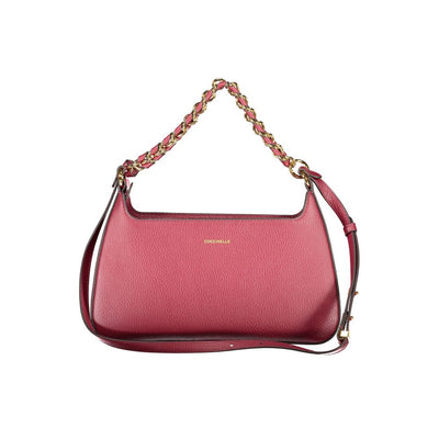 Sac à main Coccinelle en cuir violet pour femme