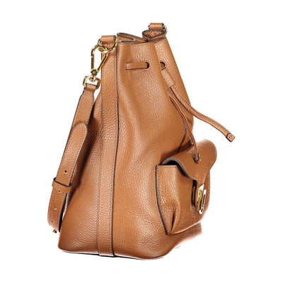 Sac à main Coccinelle en cuir marron pour femme