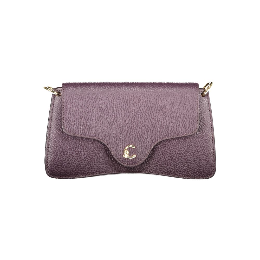 Sac à main Coccinelle en cuir violet pour femme