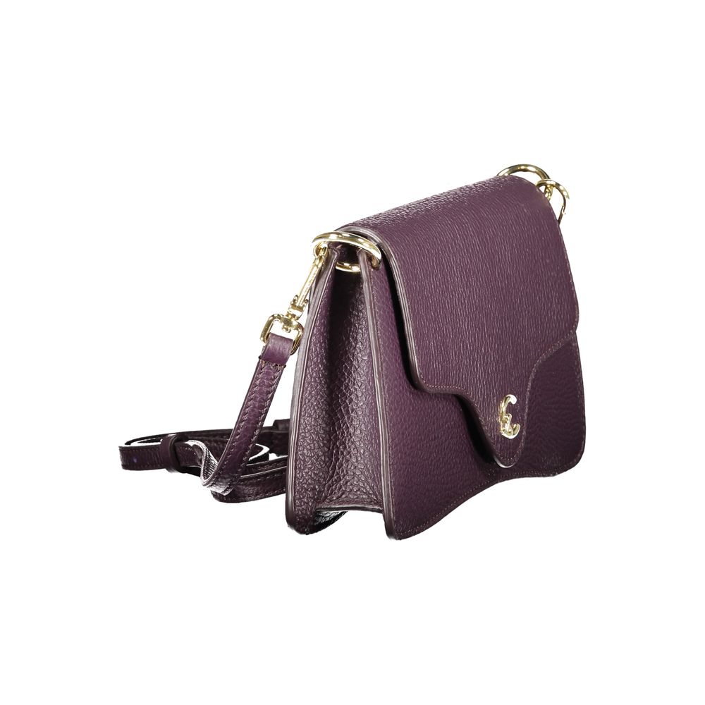 Sac à main Coccinelle en cuir violet pour femme