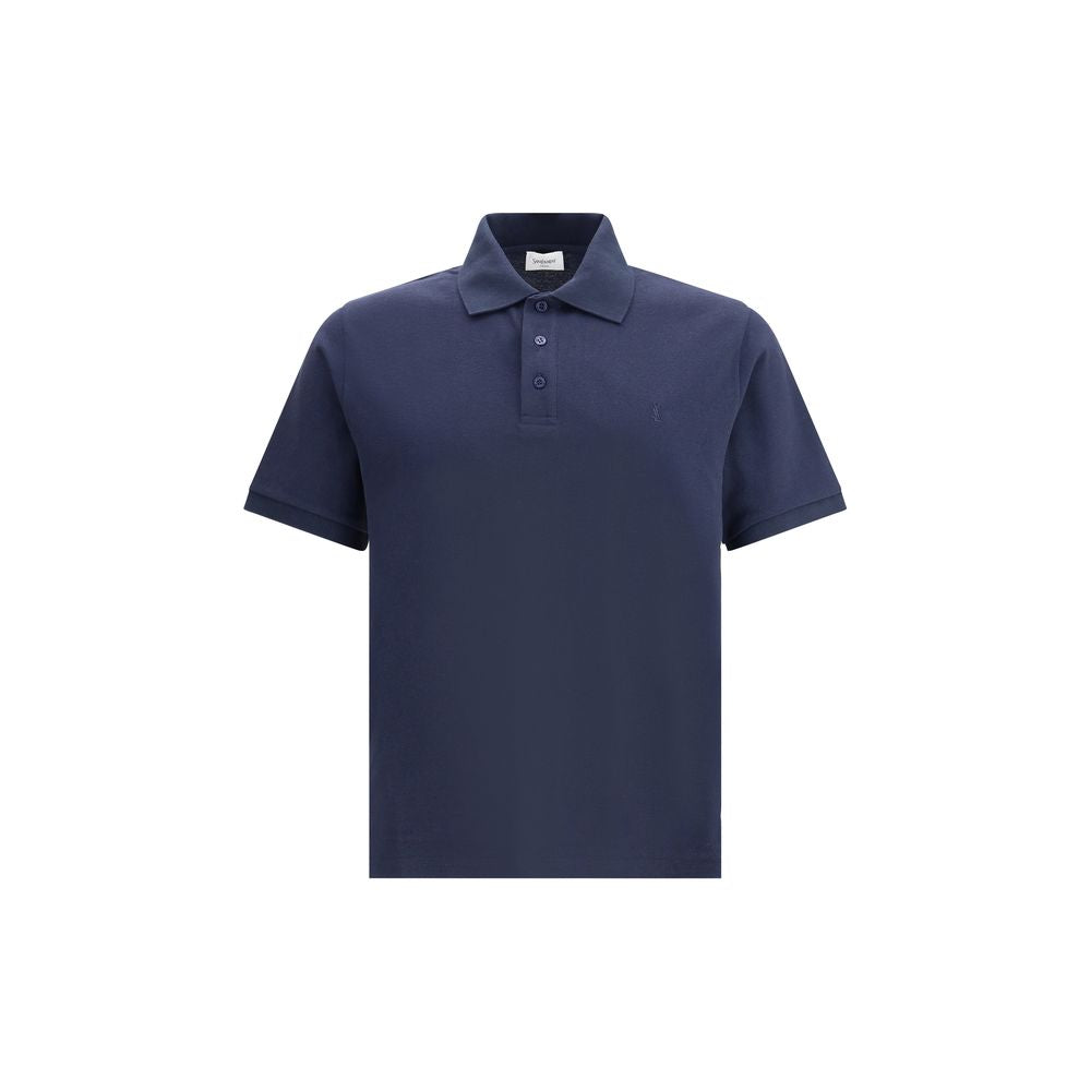 Saint Laurent Polo Cassandre en coton