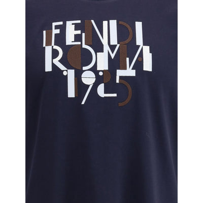 T-shirt avec logo Fendi