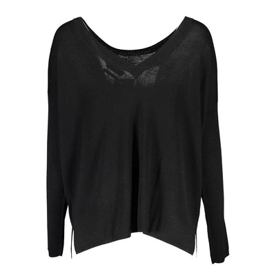 Gant Black Wool Sweater