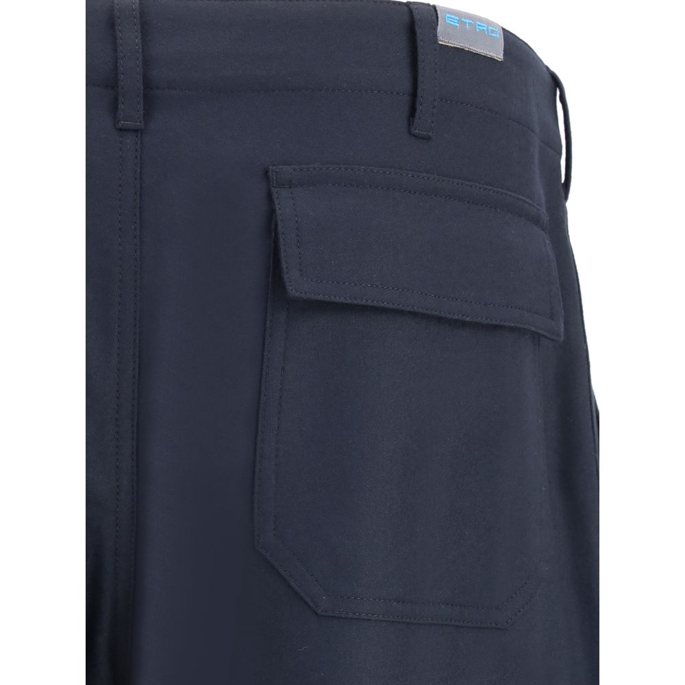 Etro Flanellen cargobroek