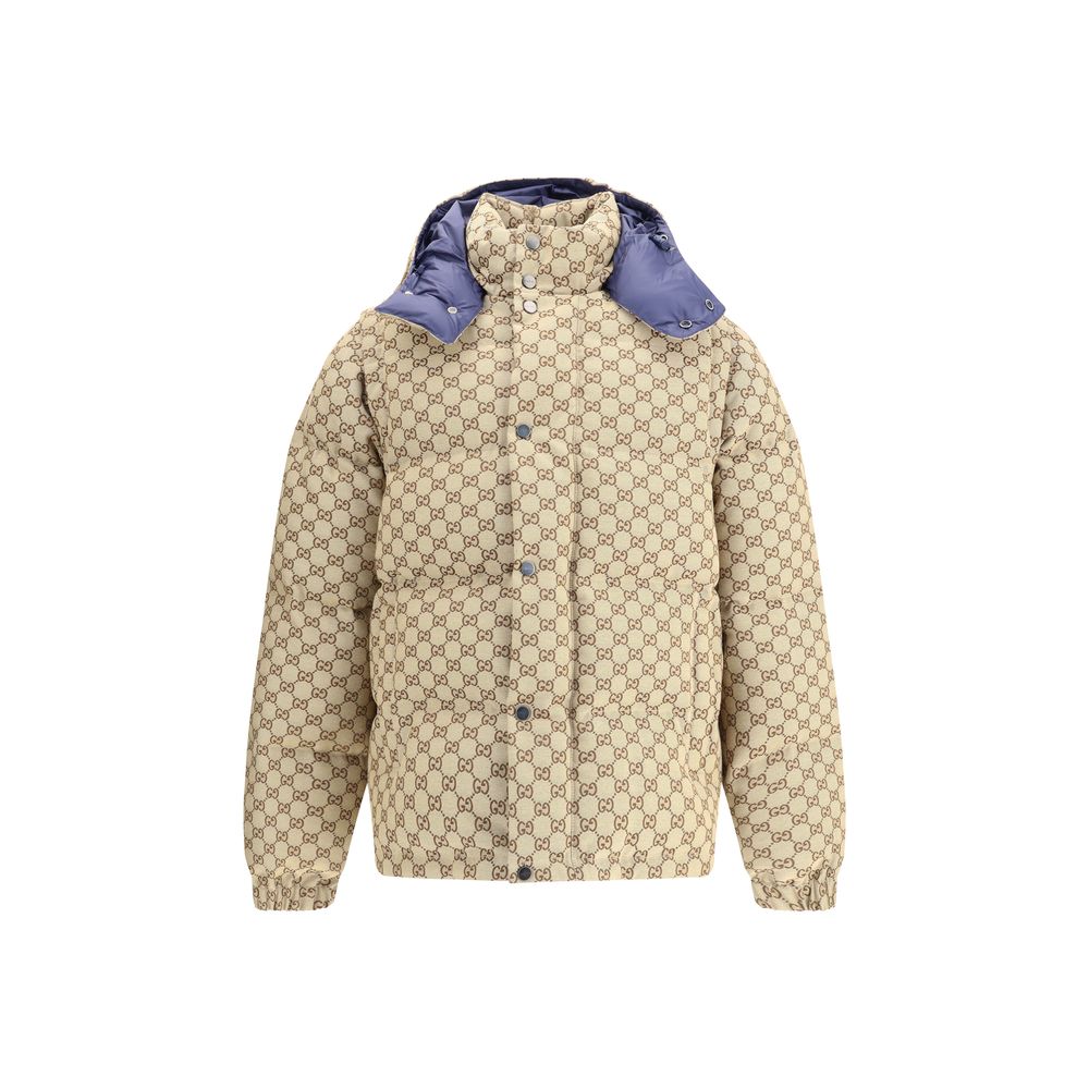Doudoune matelassée à motif GG de Gucci