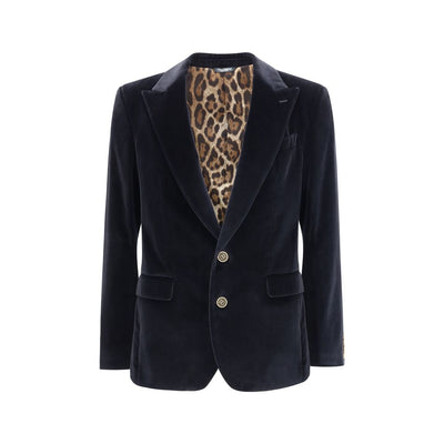 Blazer Sicile en velours Dolce &amp; Gabbana
