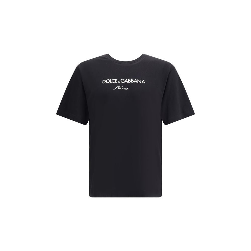 T-shirt à double col Dolce &amp; Gabbana