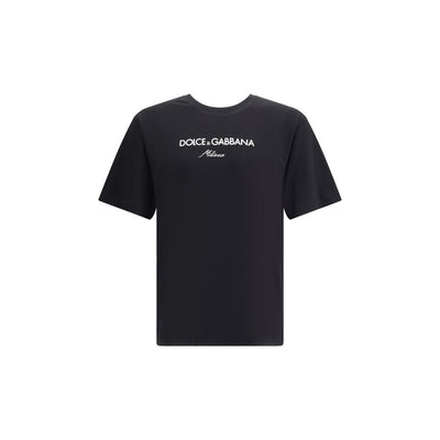 T-shirt à double col Dolce &amp; Gabbana