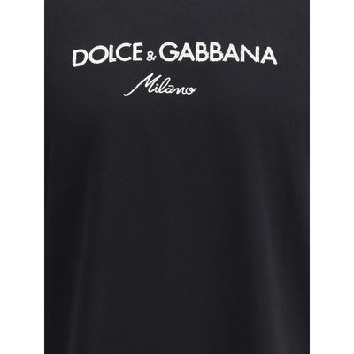 T-shirt à double col Dolce &amp; Gabbana