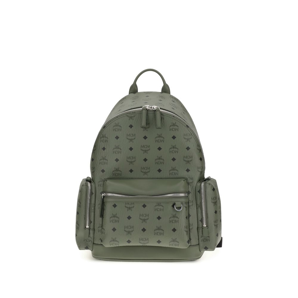 MCM bedrukte canvas Stark rugzak