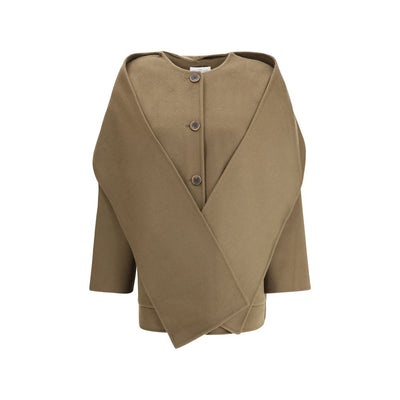 Manteau écharpe en laine Dynamis Studio